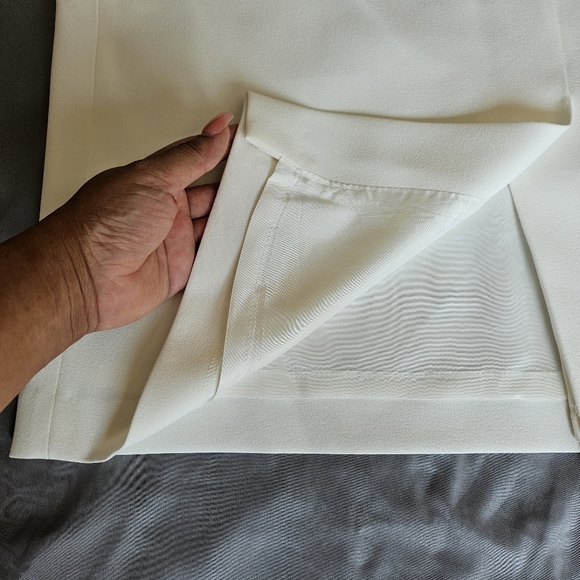 KASPER 🤍 white/cream SKIRT✨️🤍 boss lady look✨️🤍 - Picture 4 of 8